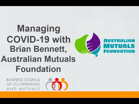 Brian Bennett (Australian Mutuals Foundation) talks economic recovery from bushfires, COVID-19