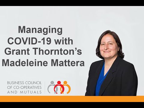 Managing COVID-19 with Madeleine Mattera of Grant Thornton Australia