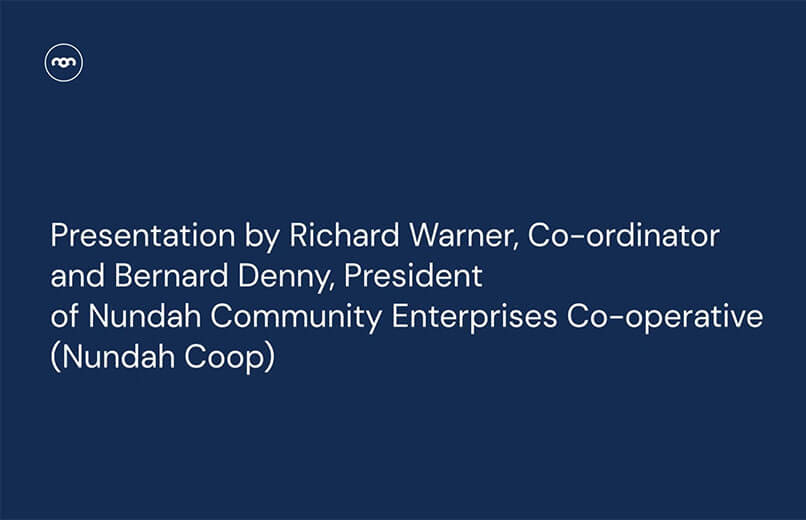 Interview with Nundah Community Enterprises Co-operative's Richard Warner, Co-ordinator and Bernard Denny, President