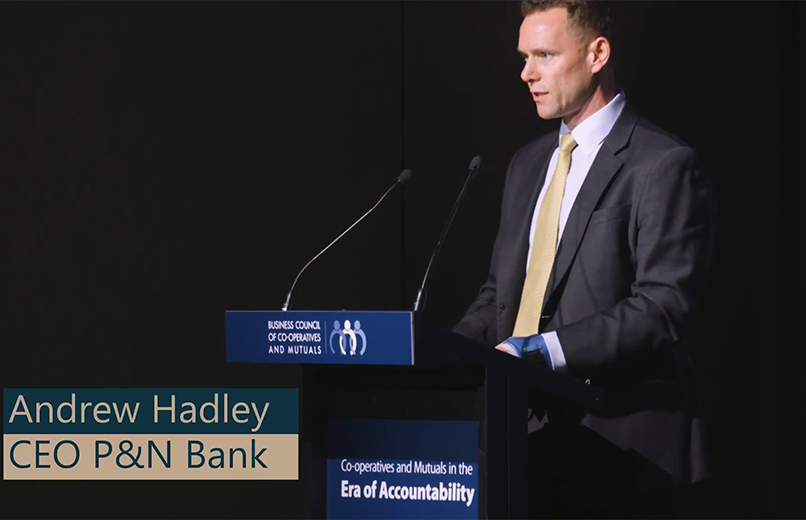 2019 BCCM Leaders' Summit Closing screenshot with Andrew Hadley, CEO, P&N Bank