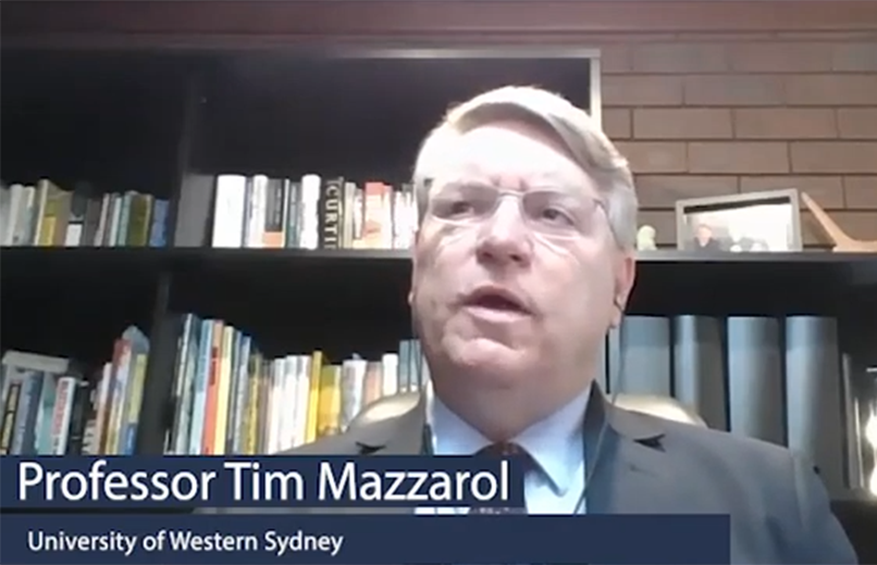 Professor Tim Mazzarol, Launch of the National Mutual Economy 2020
