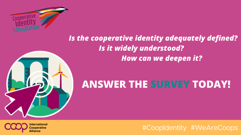 Cooperators worldwide invited to answer the survey about the Cooperative Identity