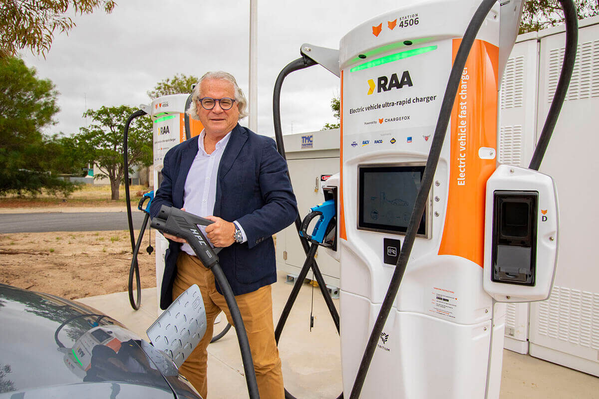 RAA to create SA’s first electric vehicle (EV) charging network