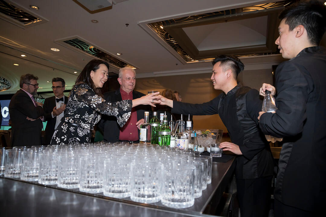 2022 Taste of Australia Dinner Gin Bar, Photo by Mannix Russo