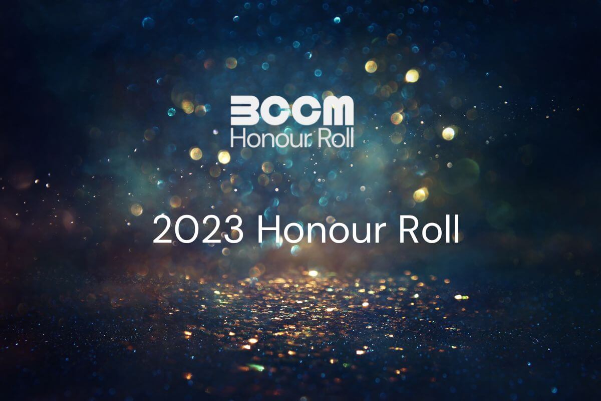 2023 BCCM Honour Roll