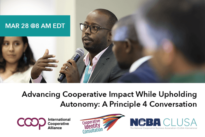 Advancing Cooperative Impact While Upholding Autonomy: A Principle 4 Conversation