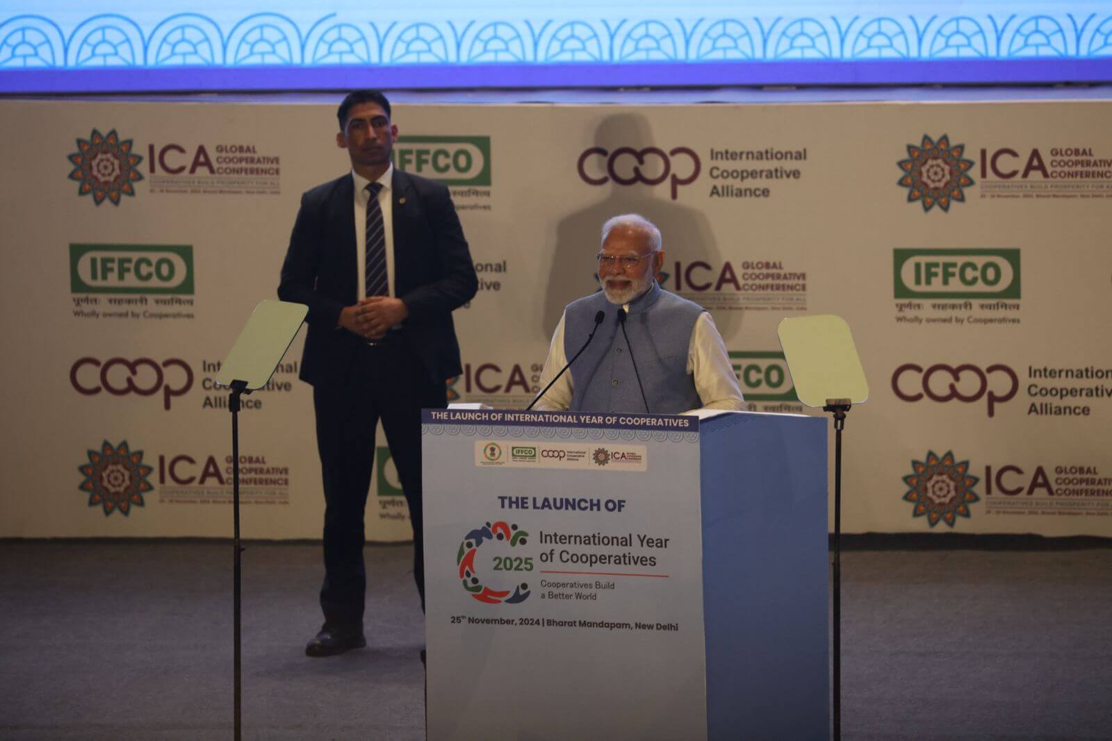 Honorable Prime Minister of India Shri Narendra Damodardas Modi launched International Year of Cooperatives